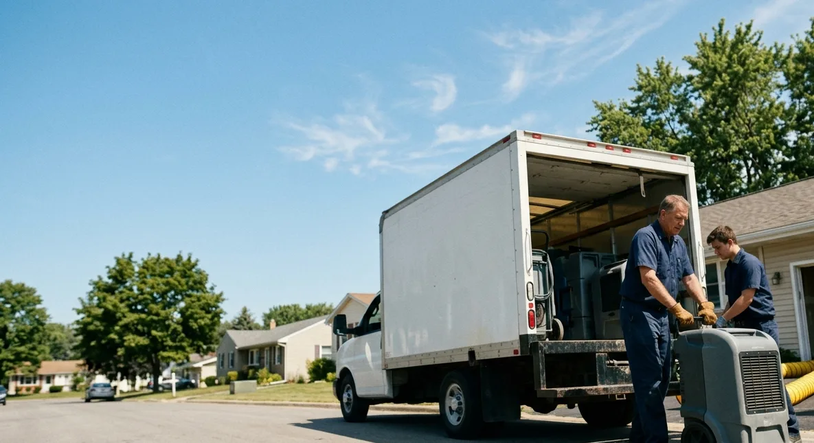 Water Damage Cleanup in Luzerne, IA near me